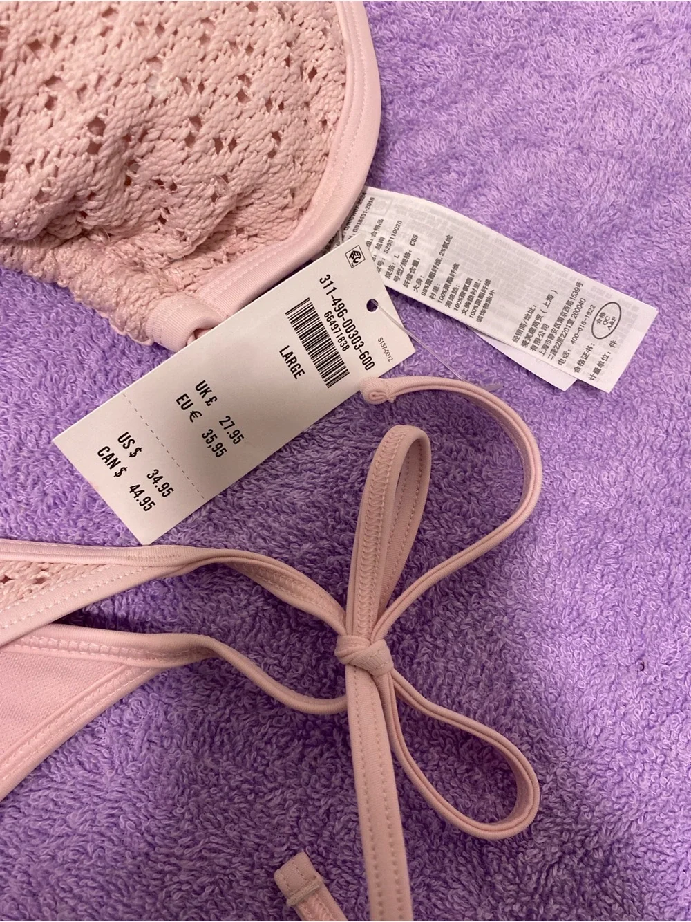 Hollister soft pink
